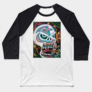 Carnie Skull Baseball T-Shirt